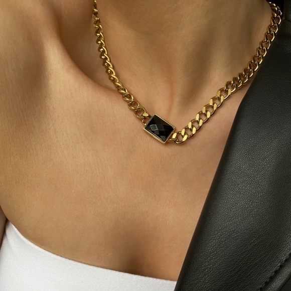 Jewelry - Square chain necklace